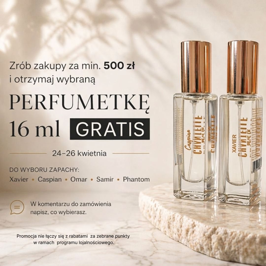 wybrana perfumetka 16 ml gratis do zakupów powyżej 500 zł