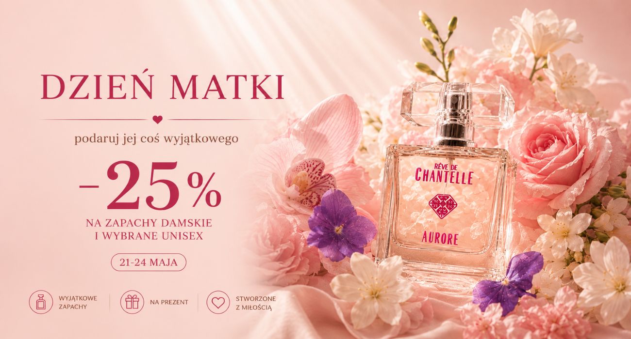 -25% na wybrane perfumy